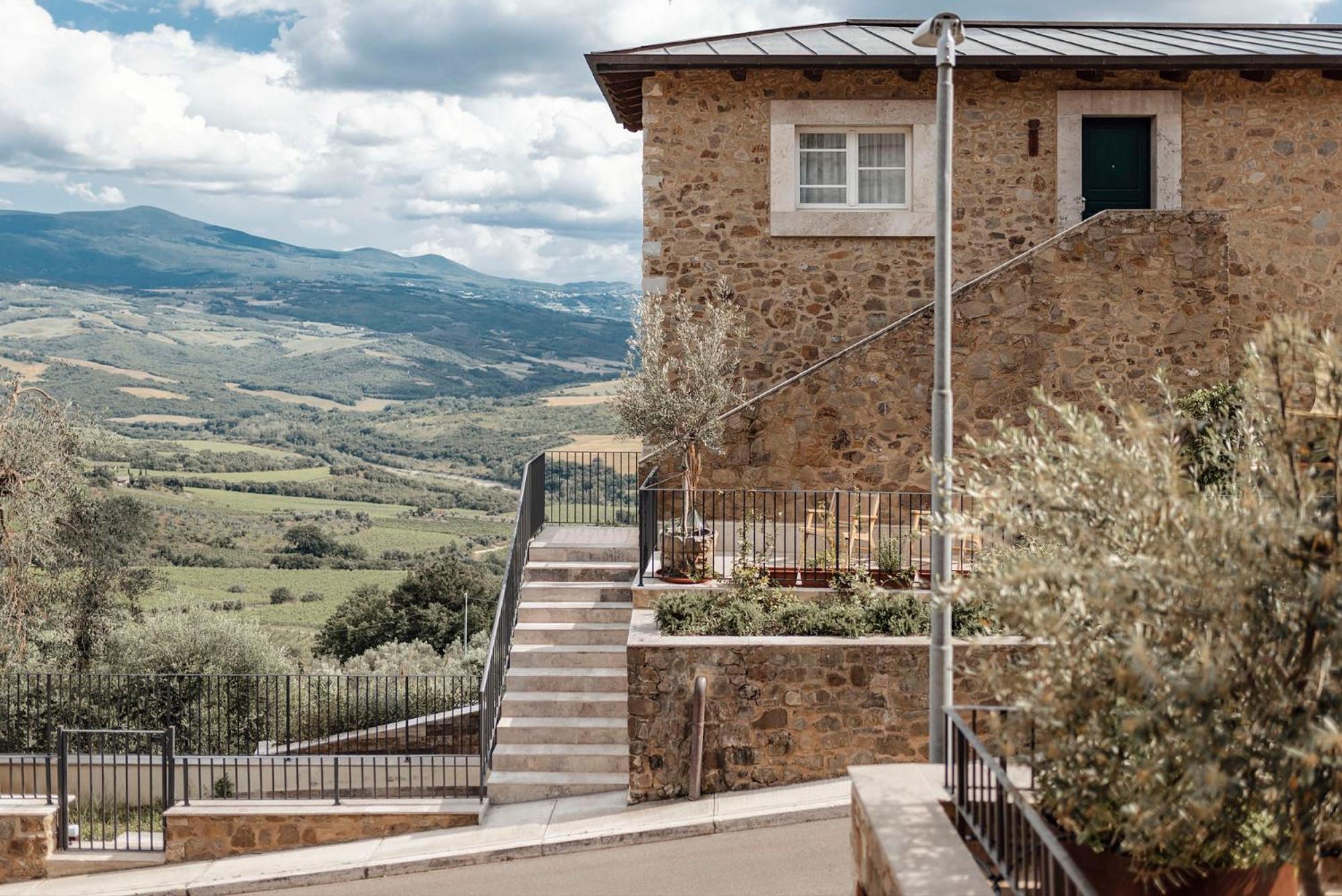 Corte Francigena Montalcino Bagian luar foto