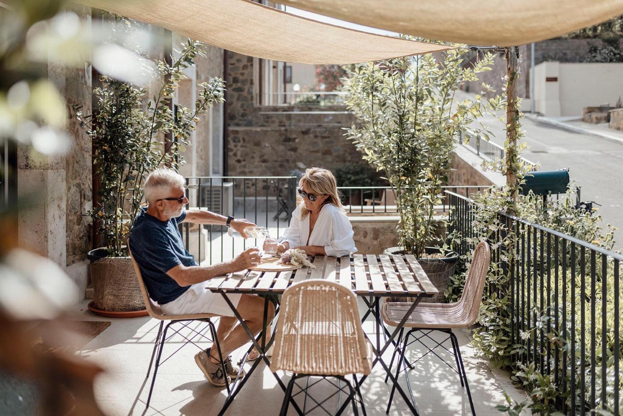 Corte Francigena Montalcino Bagian luar foto