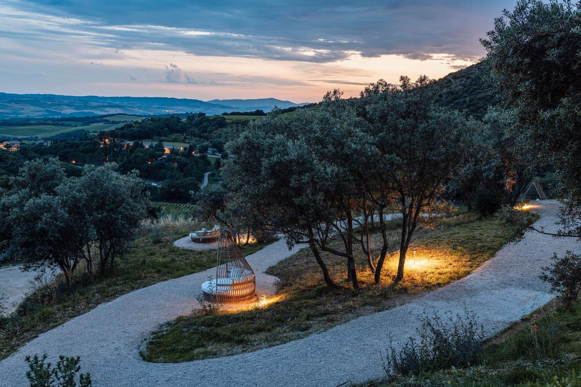 Corte Francigena Montalcino Bagian luar foto