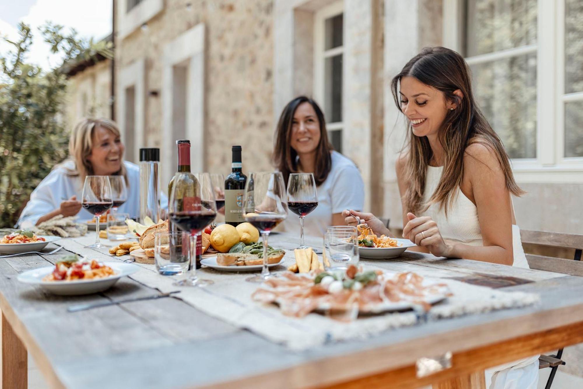 Corte Francigena Montalcino Bagian luar foto