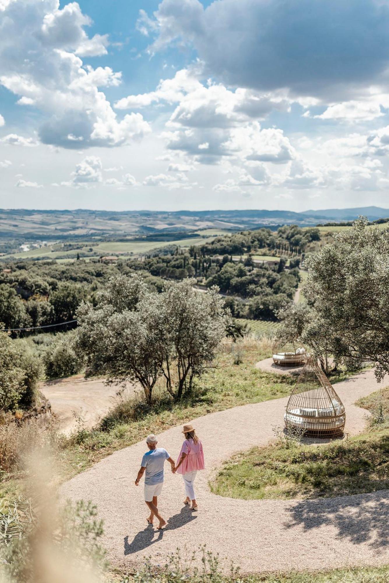 Corte Francigena Montalcino Bagian luar foto