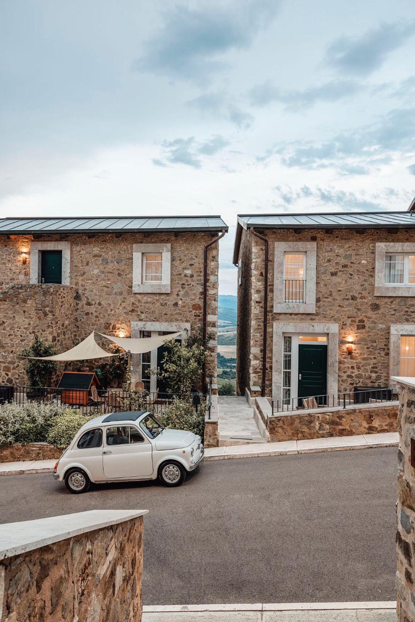 Corte Francigena Montalcino Bagian luar foto